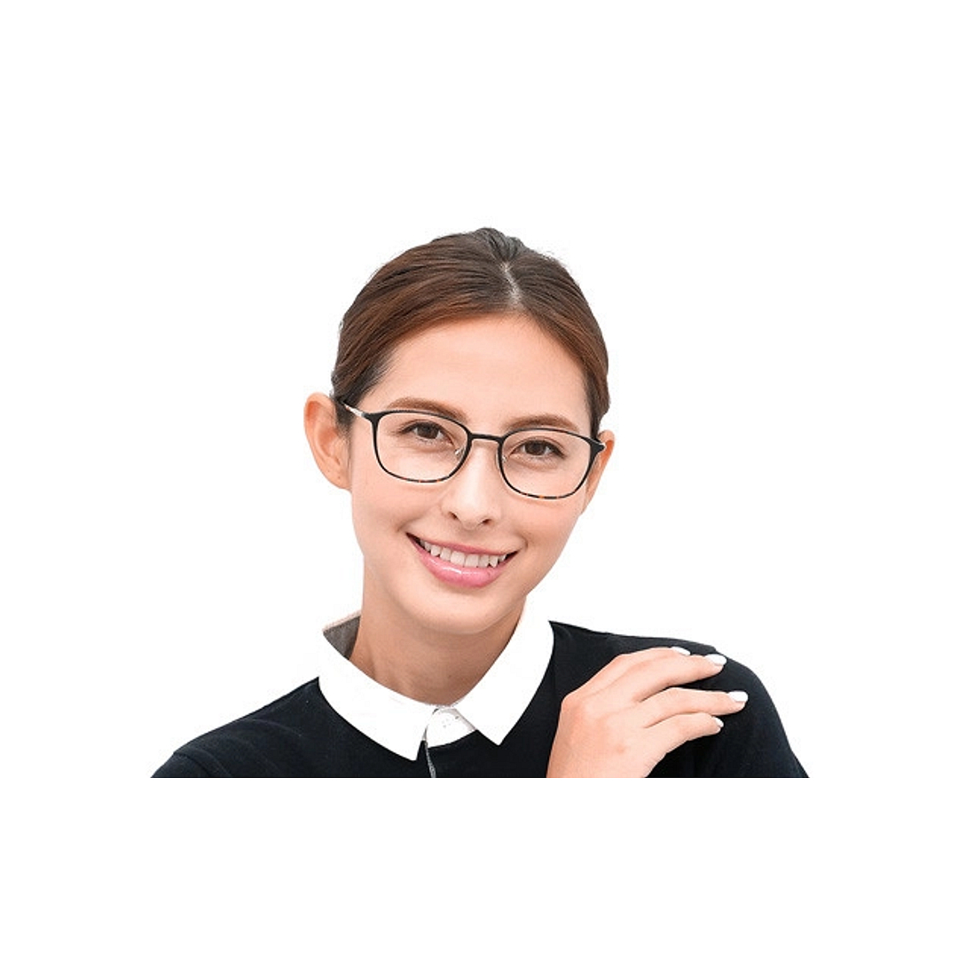 OWNDAYS | AIR Black Full Rim Rectangle left side