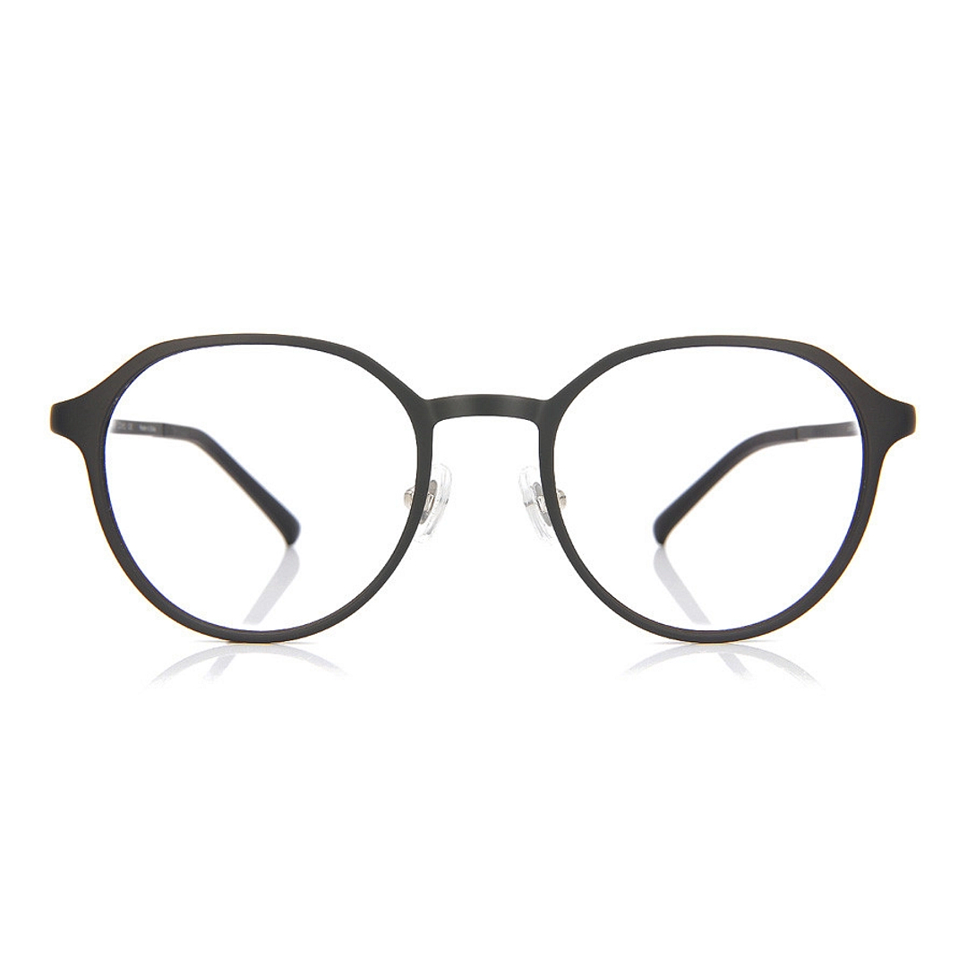 OWNDAYS | AIR Matte Black Full Rim Boston right side