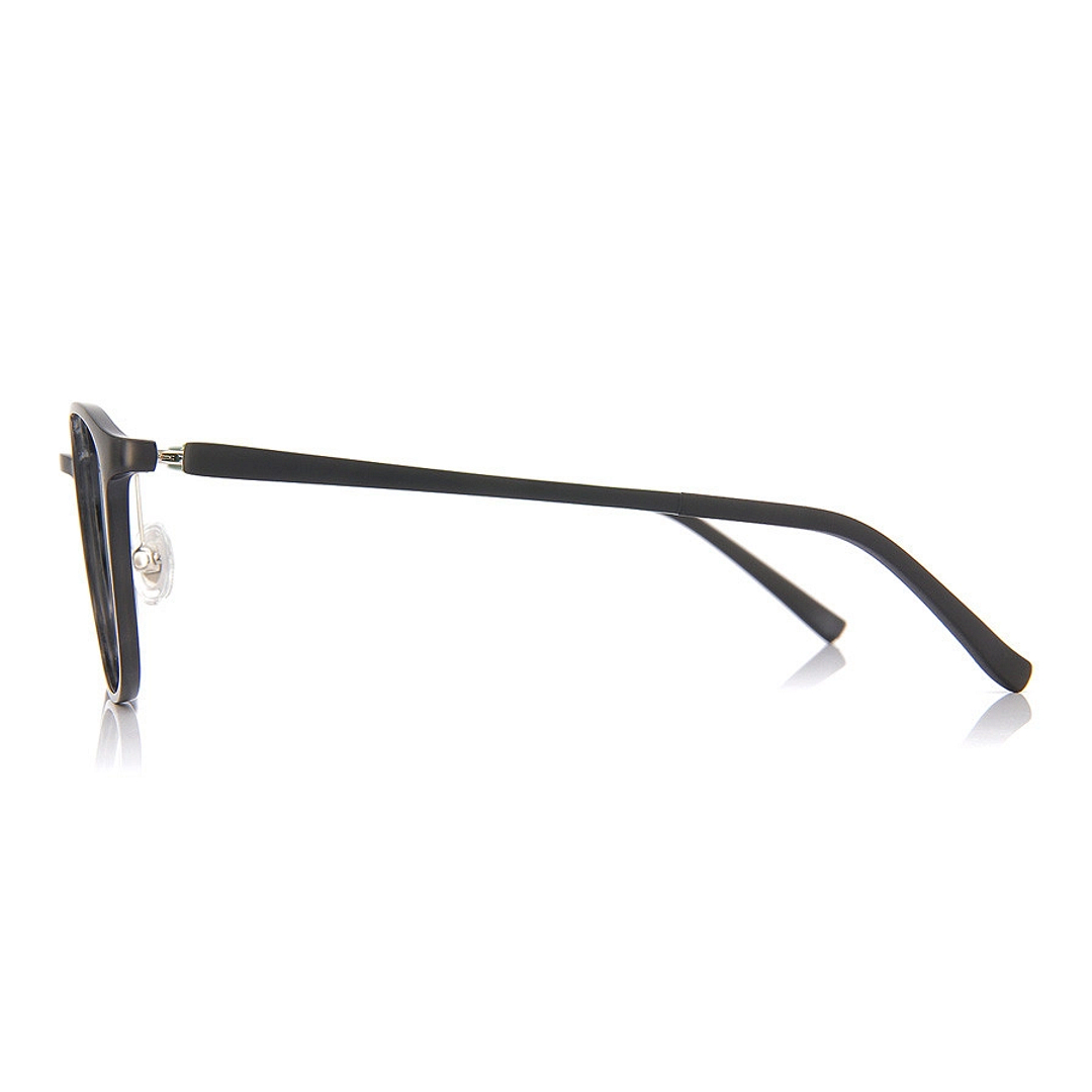 OWNDAYS | AIR Black Full Rim Wellington left side