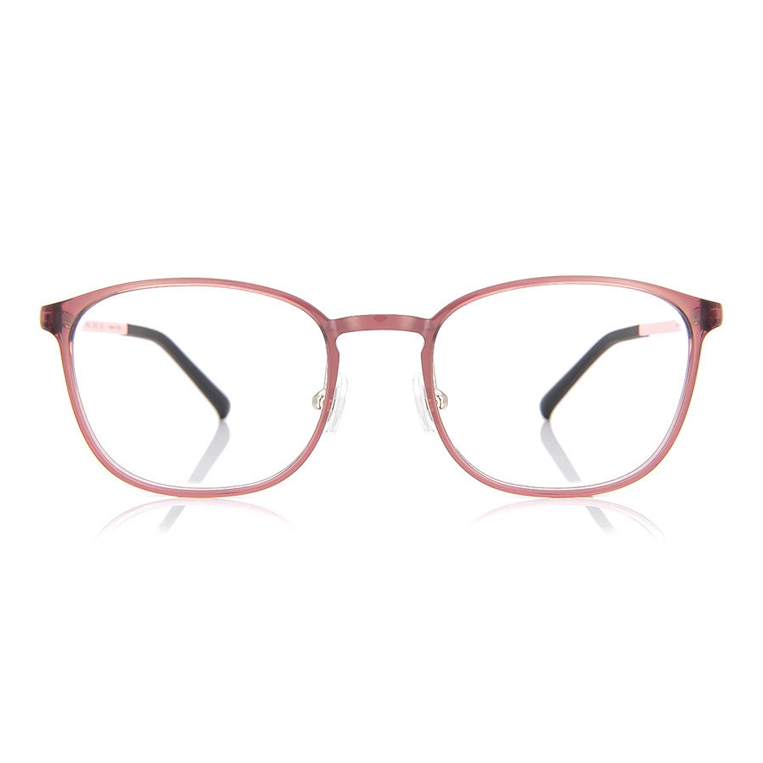 OWNDAYS | AIR Pink Brown Full Rim Wellington right side