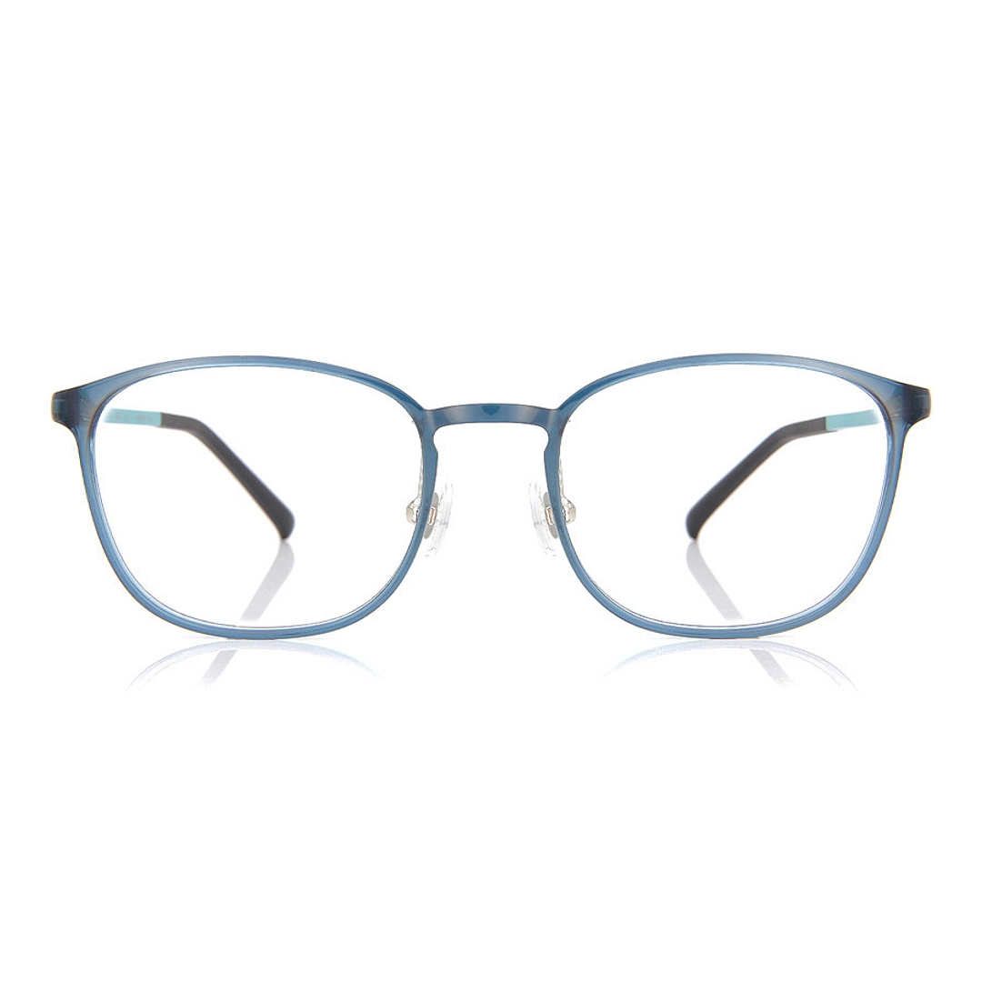 OWNDAYS | AIR Light Blue Full Rim Wellington right side