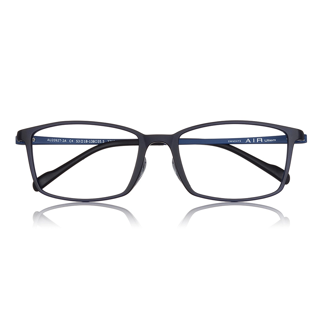OWNDAYS | AIR Navy Blue Full Rim Rectangle right side