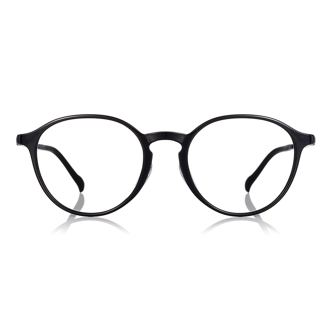 OWNDAYS | AIR Black Full Rim Boston right side