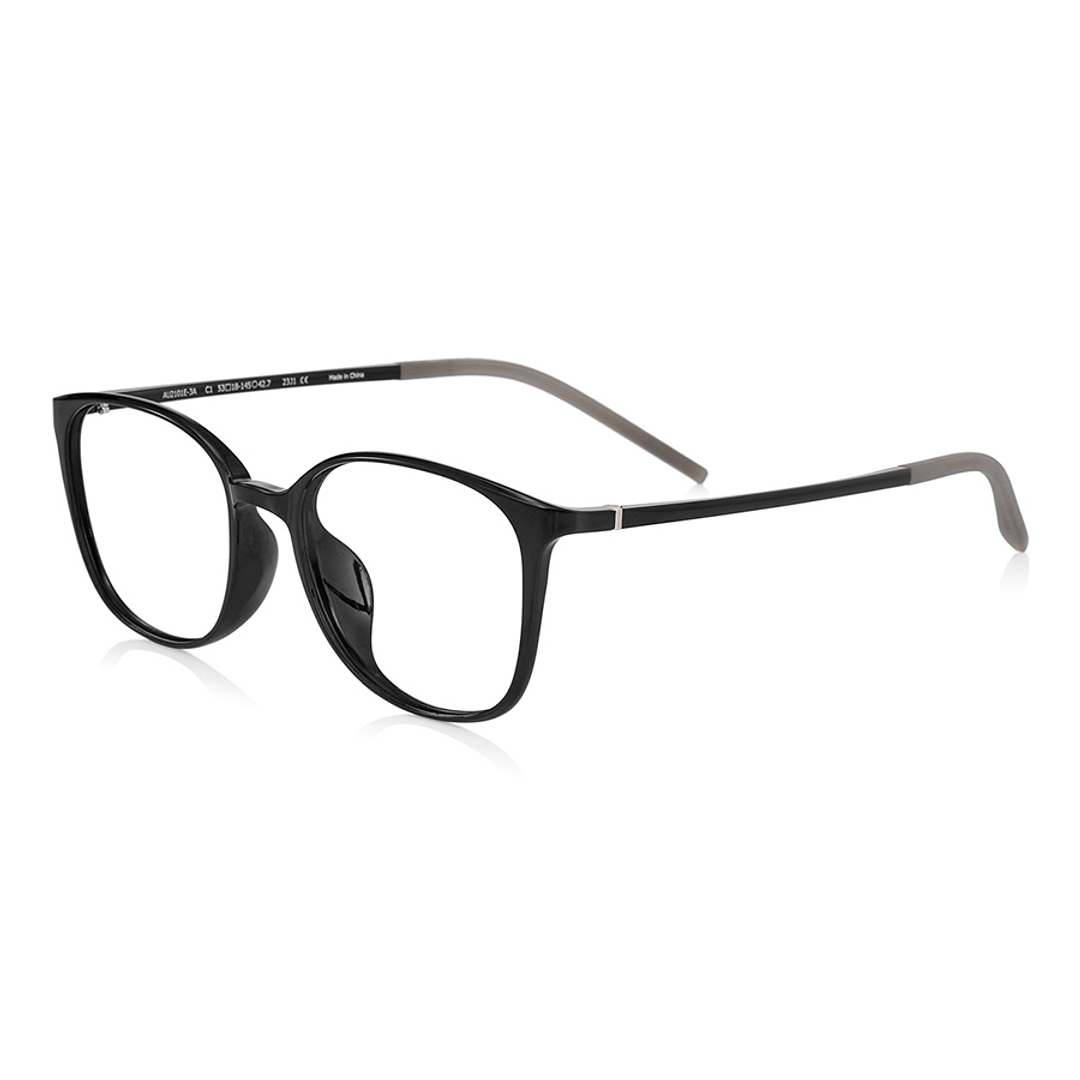 OWNDAYS | AIR Black Full Rim Wellington left side