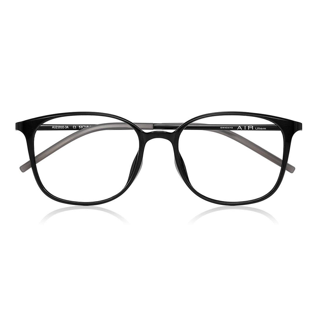 OWNDAYS | AIR Black Full Rim Wellington right side