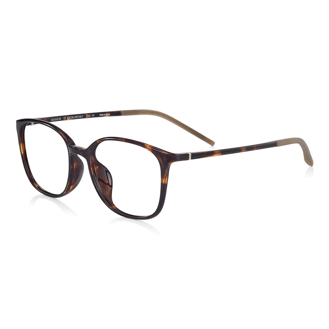 OWNDAYS | AIR Brown Demi Full Rim Wellington left side
