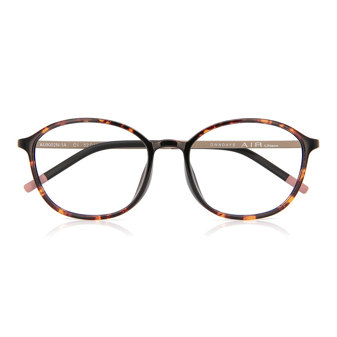 OWNDAYS | AIR Brown Demi Full Rim Barrel right side