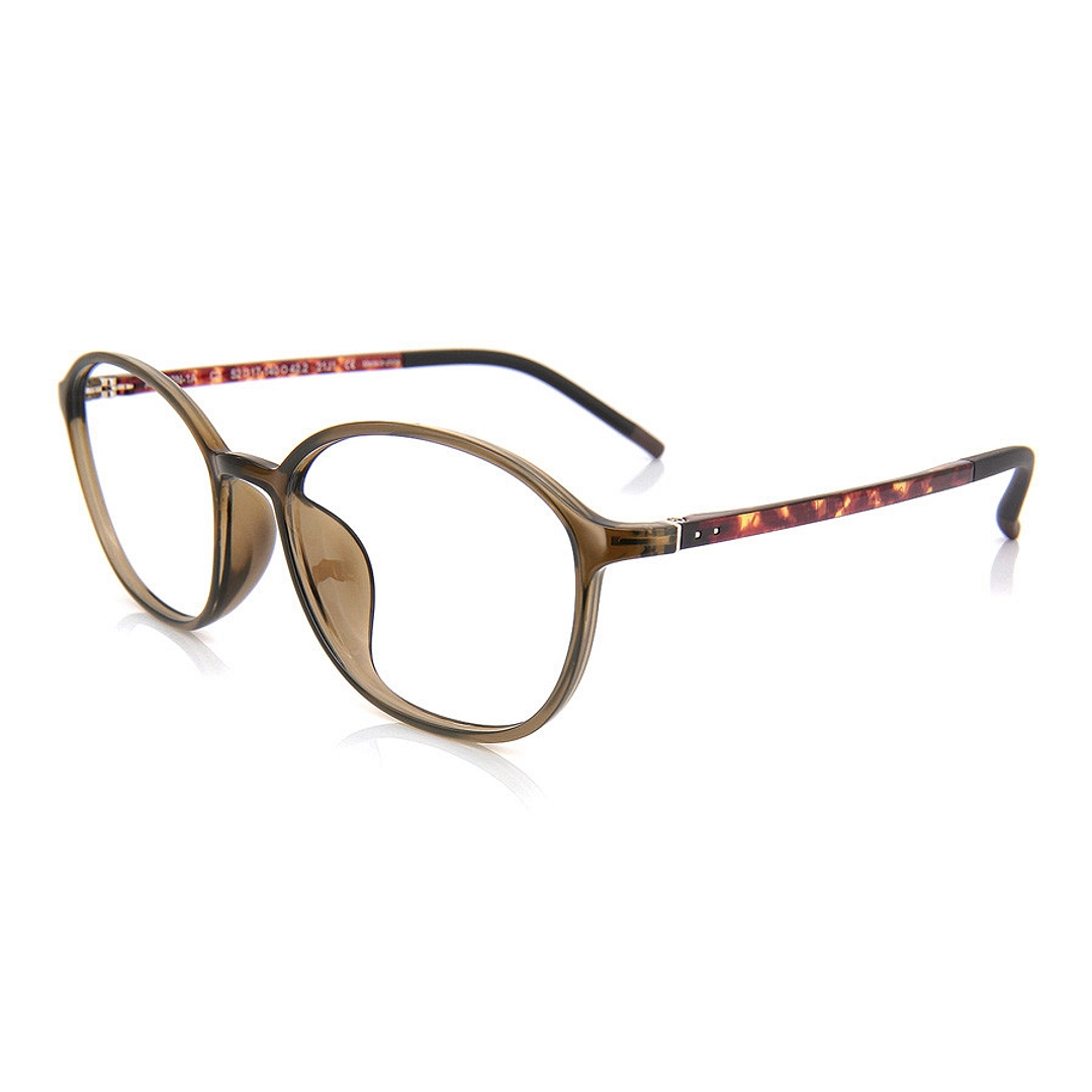 OWNDAYS | AIR Khaki Full Rim Barrel left side