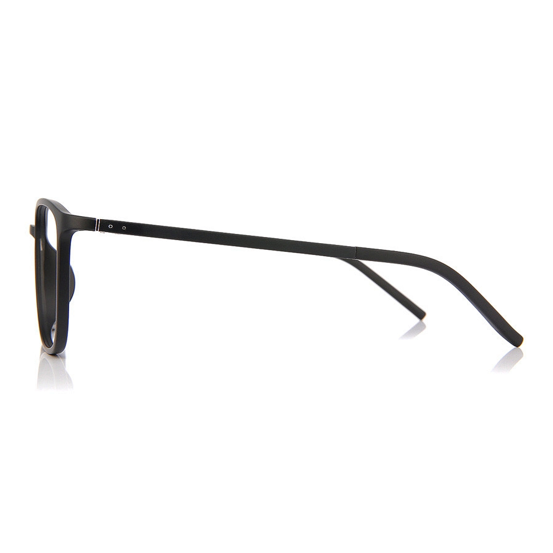 OWNDAYS | AIR Matte Black Full Rim Square left side