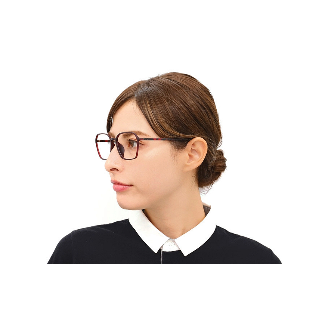 OWNDAYS | AIR Matte Black Full Rim Polygon right side