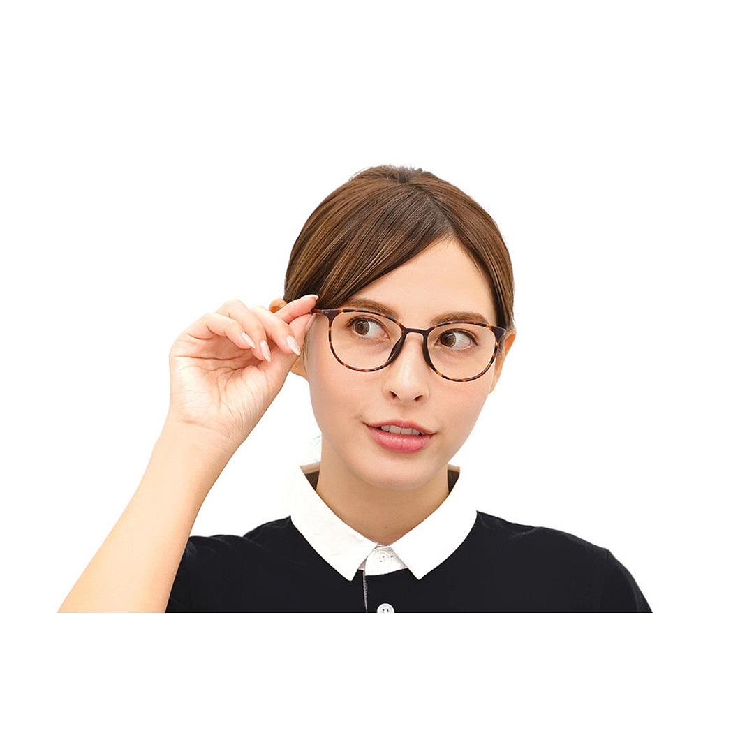 OWNDAYS | AIR Brown Demi Full Rim Fox left side