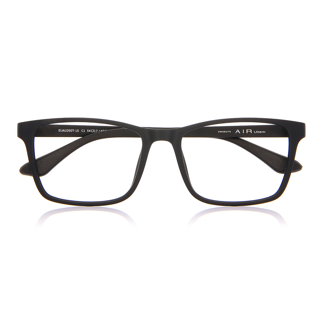 OWNDAYS | AIR Black Full Rim Rectangle right side