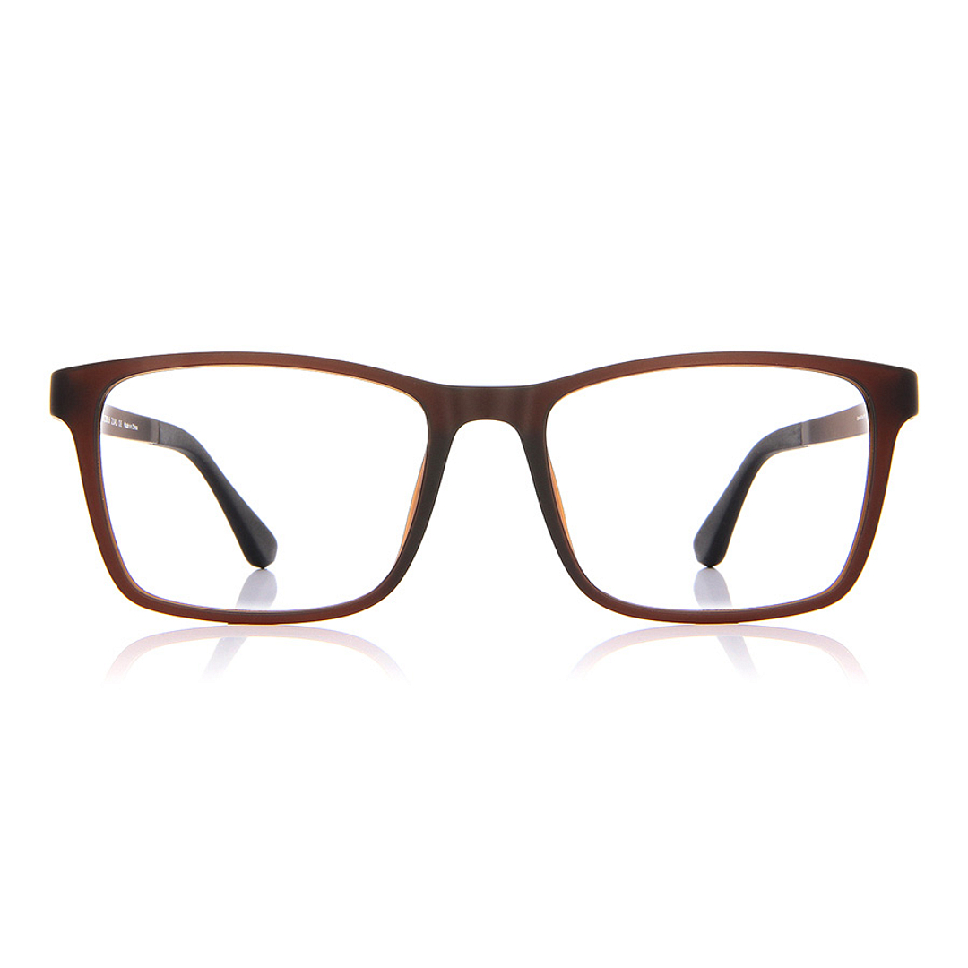 OWNDAYS | AIR Light Brown Full Rim Rectangle right side