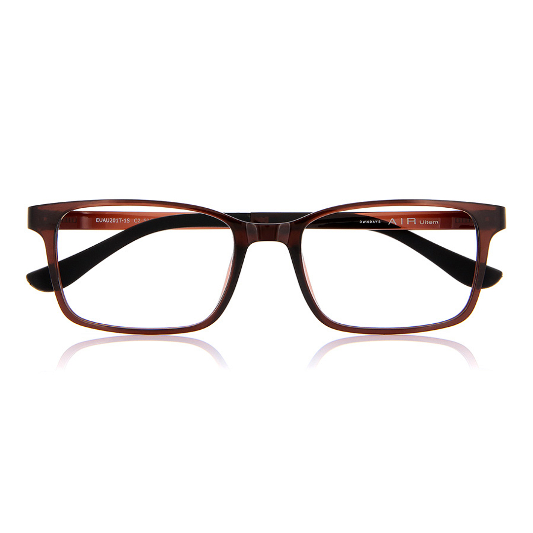 OWNDAYS | AIR Brown Full Rim Square right side