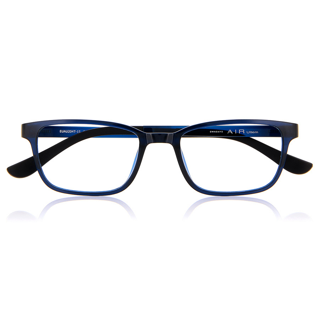 OWNDAYS | AIR Sky Blue Full Rim Rectangle right side