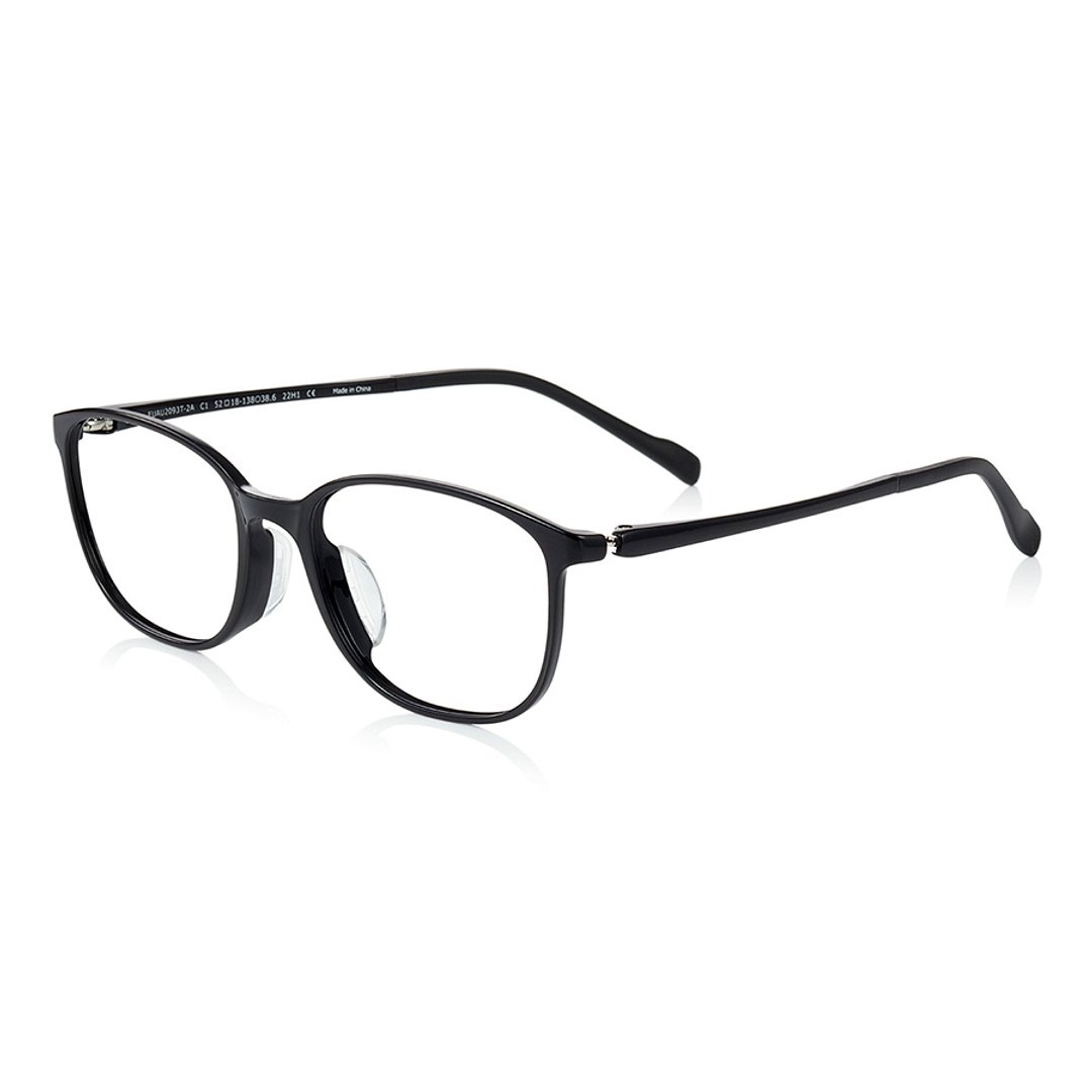 OWNDAYS | AIR Black Full Rim Wellington left side