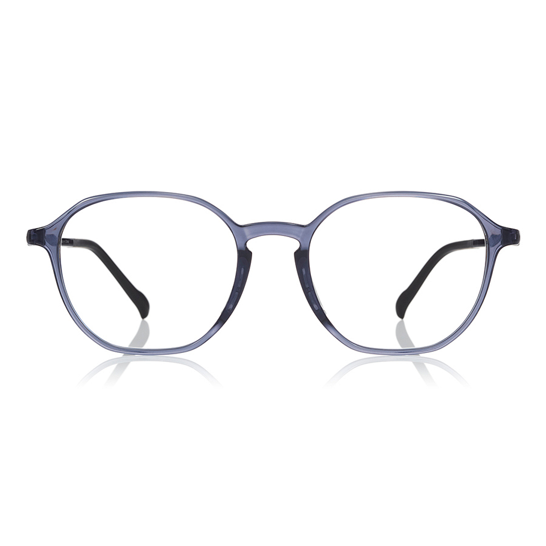 OWNDAYS | AIR Violet Full Rim Polygon right side
