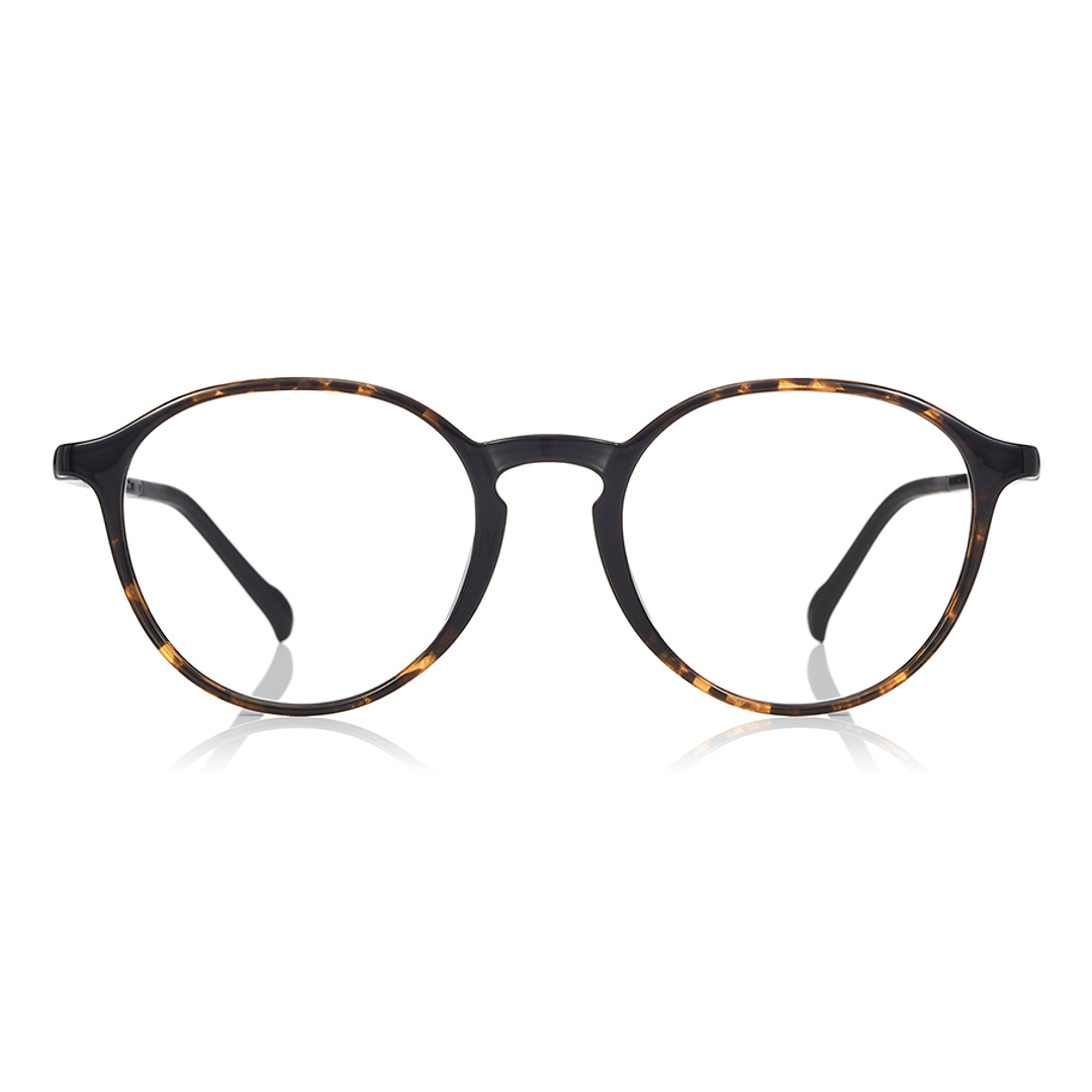 OWNDAYS | AIR Brown Demi Full Rim Boston right side