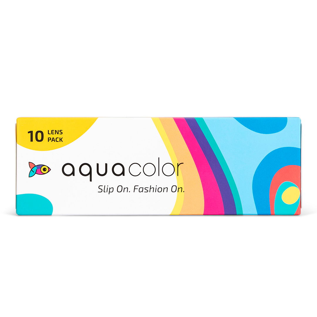 Aquacolor Aquacolor Dusky Brown Zero Power Dailies left side