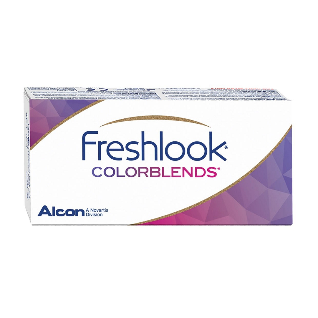Alcon Freshlook Colorblends Gray Monthly 2LP Alcon left side