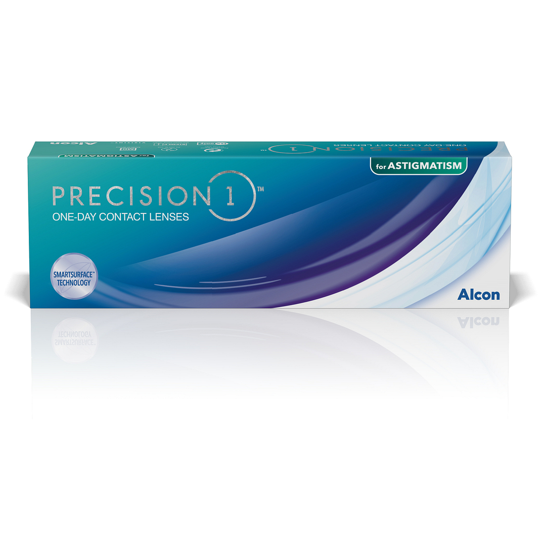Alcon Precision 1 Toric Dailies 30LP Alcon left side