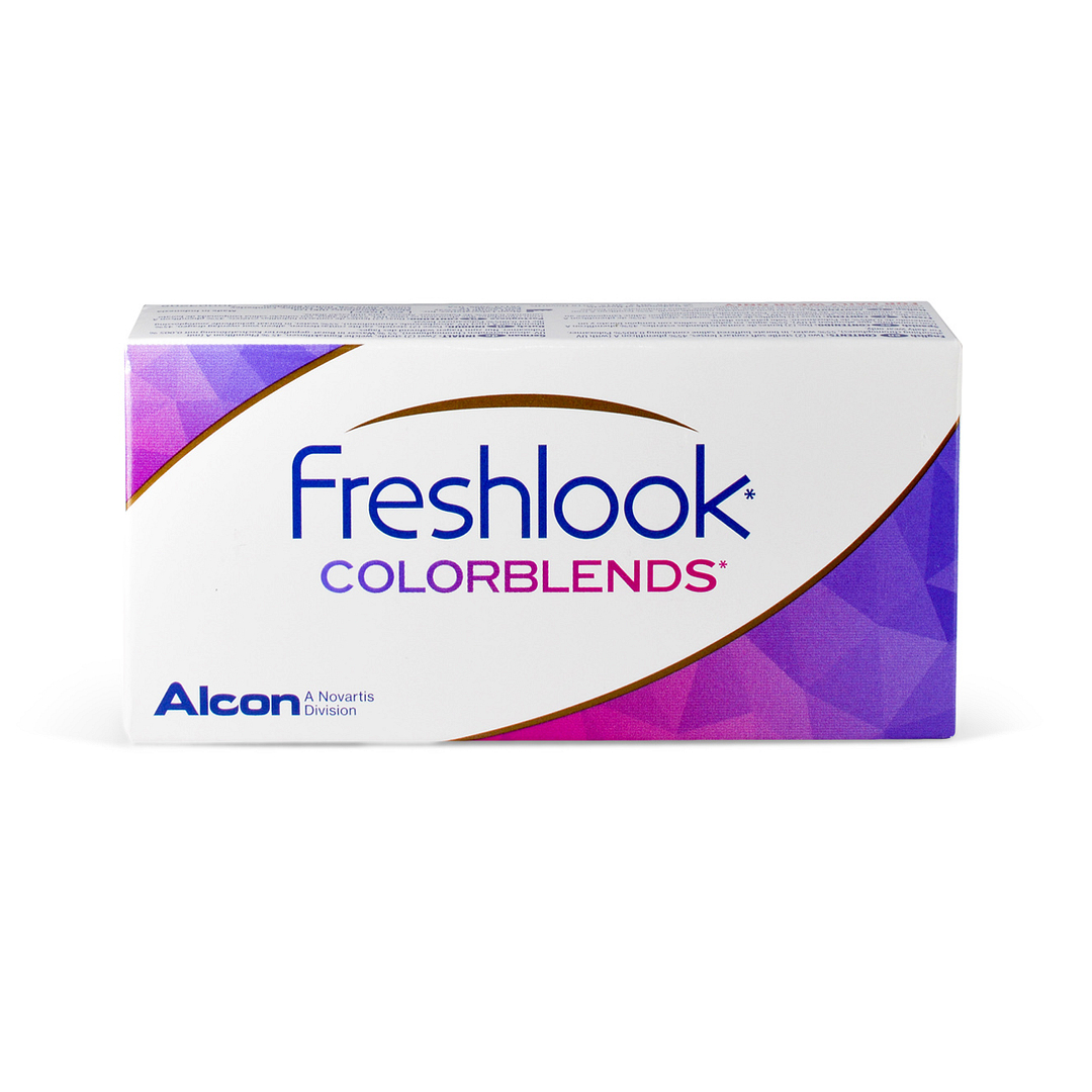 Alcon Freshlook Alcon Freshlook Colorblends Gray Color Contact Lenses 2 Lens Box right side