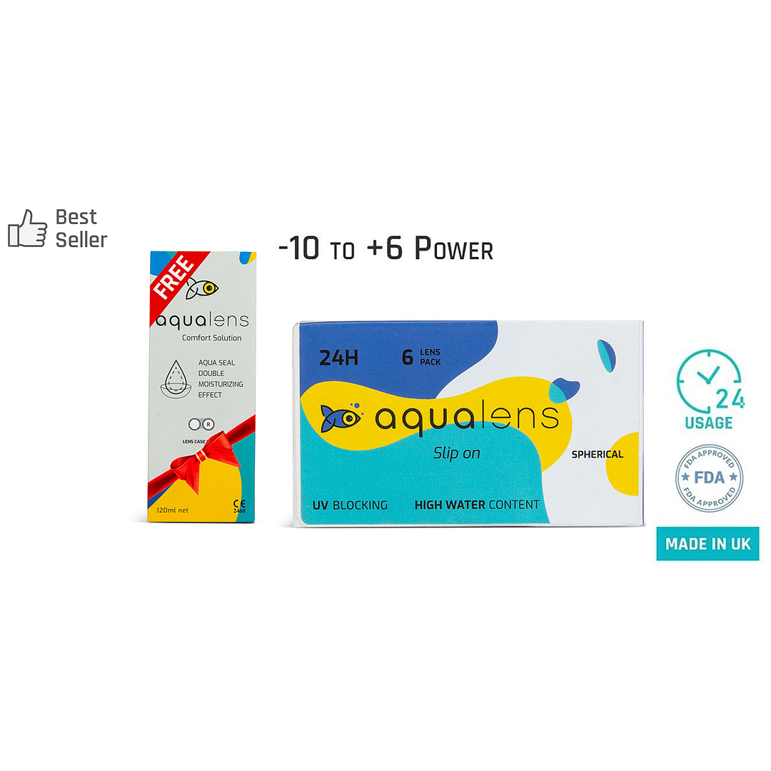 Aqualens Monthly Disposable 24Hrs