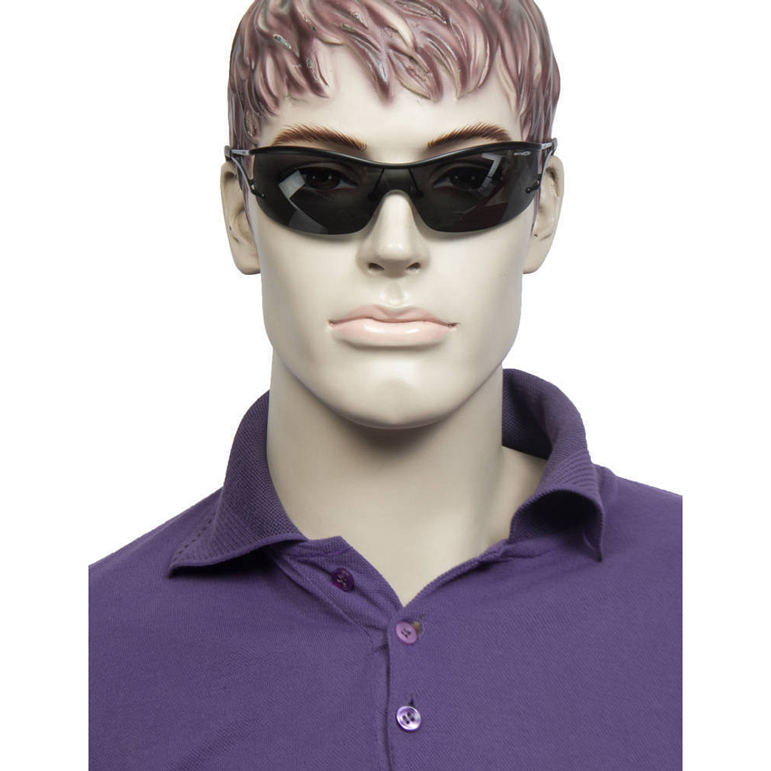 BRANDED Black Half Rim Others right side