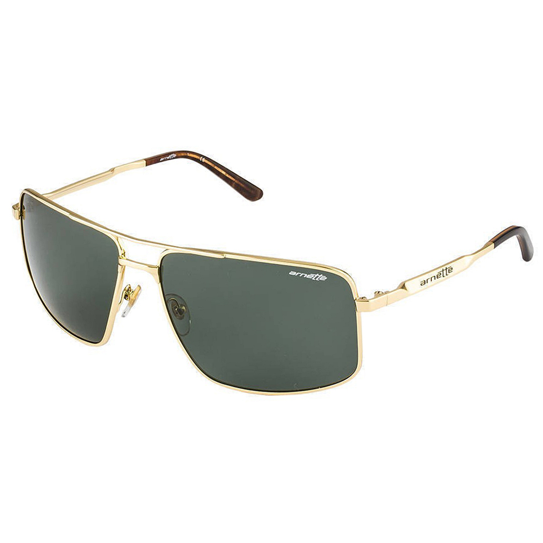 Buy Arnette 3063 Gold Green 503 71 Aviator Shape Sunglasses at