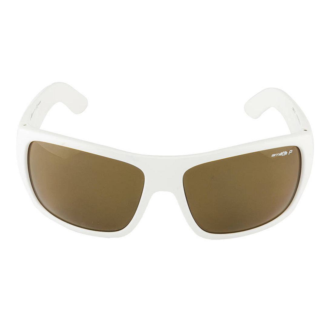BRANDED White Full Rim Oval right side