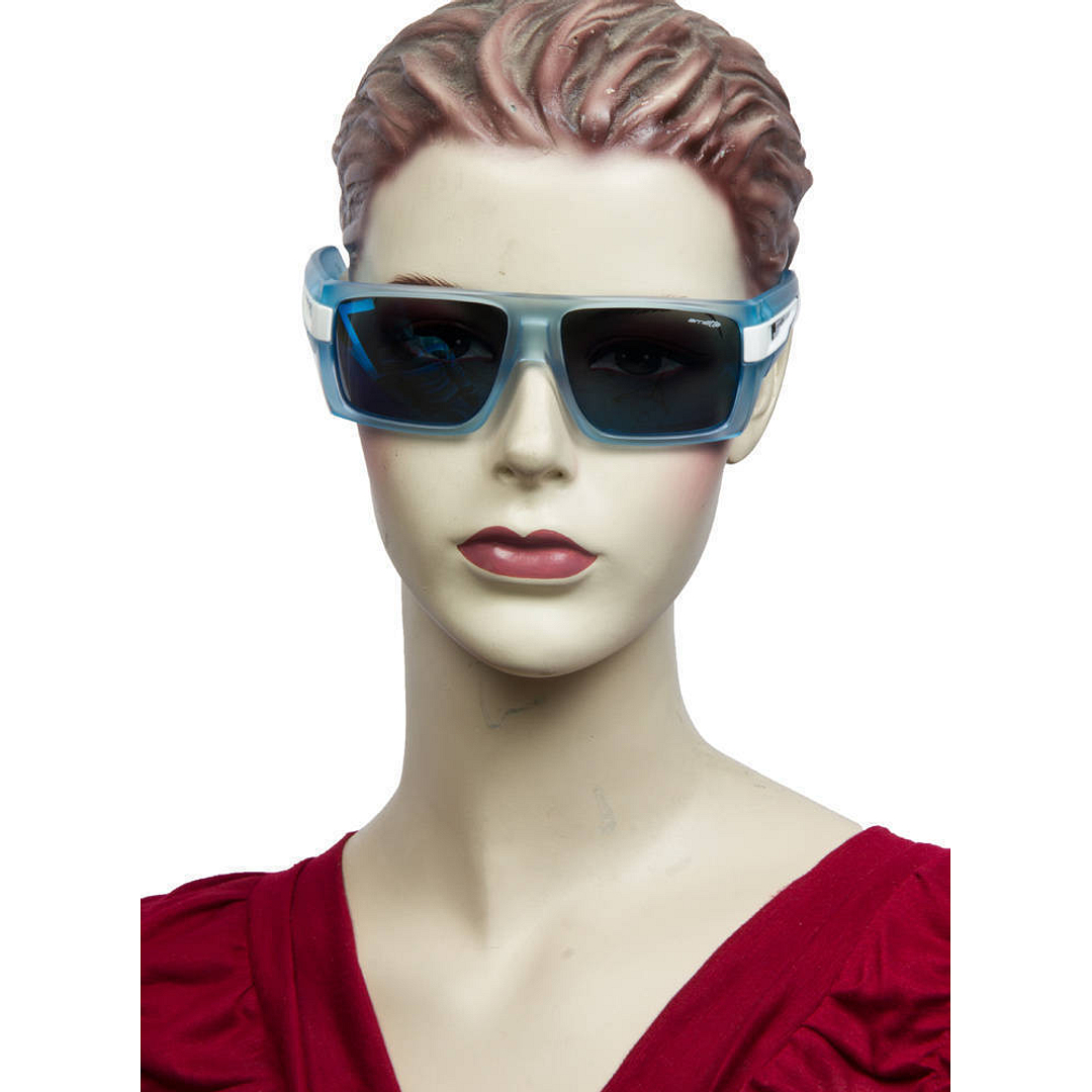 Arnette Aqua Sunglasses Arnette AN4322 MWAMBA Polarized 275522 Rectangle Clear  main image 3
