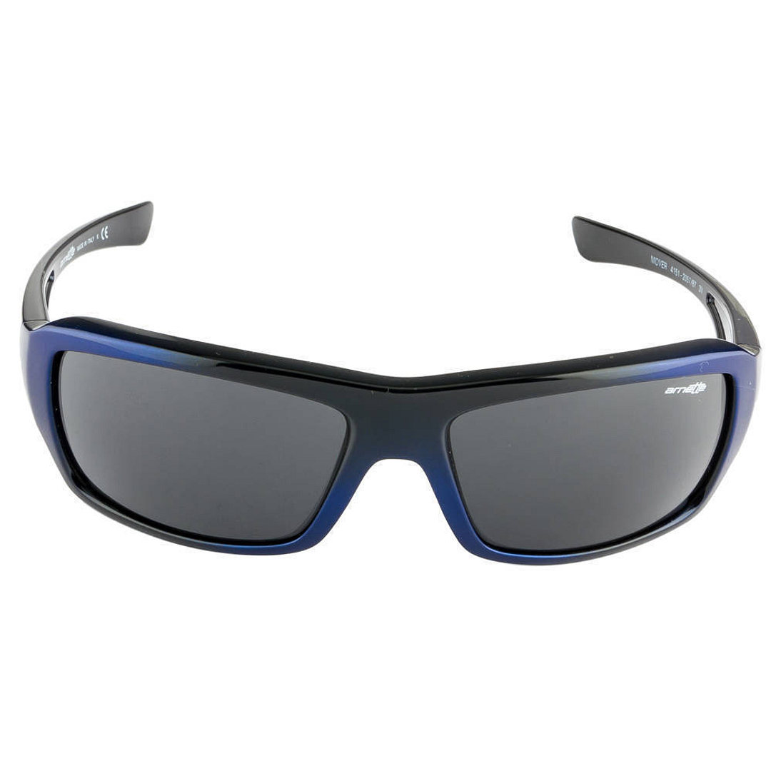 BRANDED Black Blue Full Rim Round right side