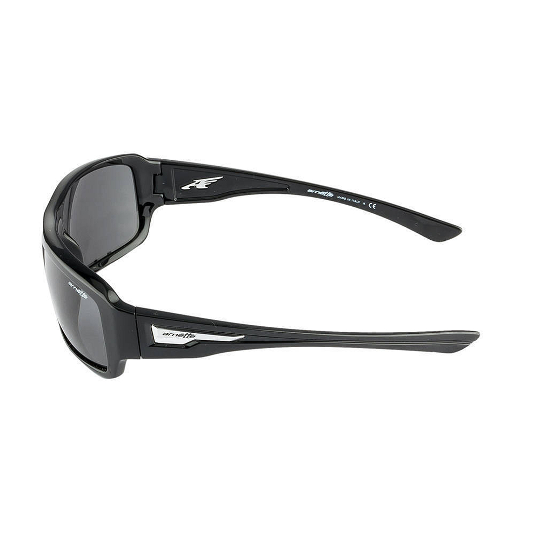 BRANDED Black Full Rim Round left side