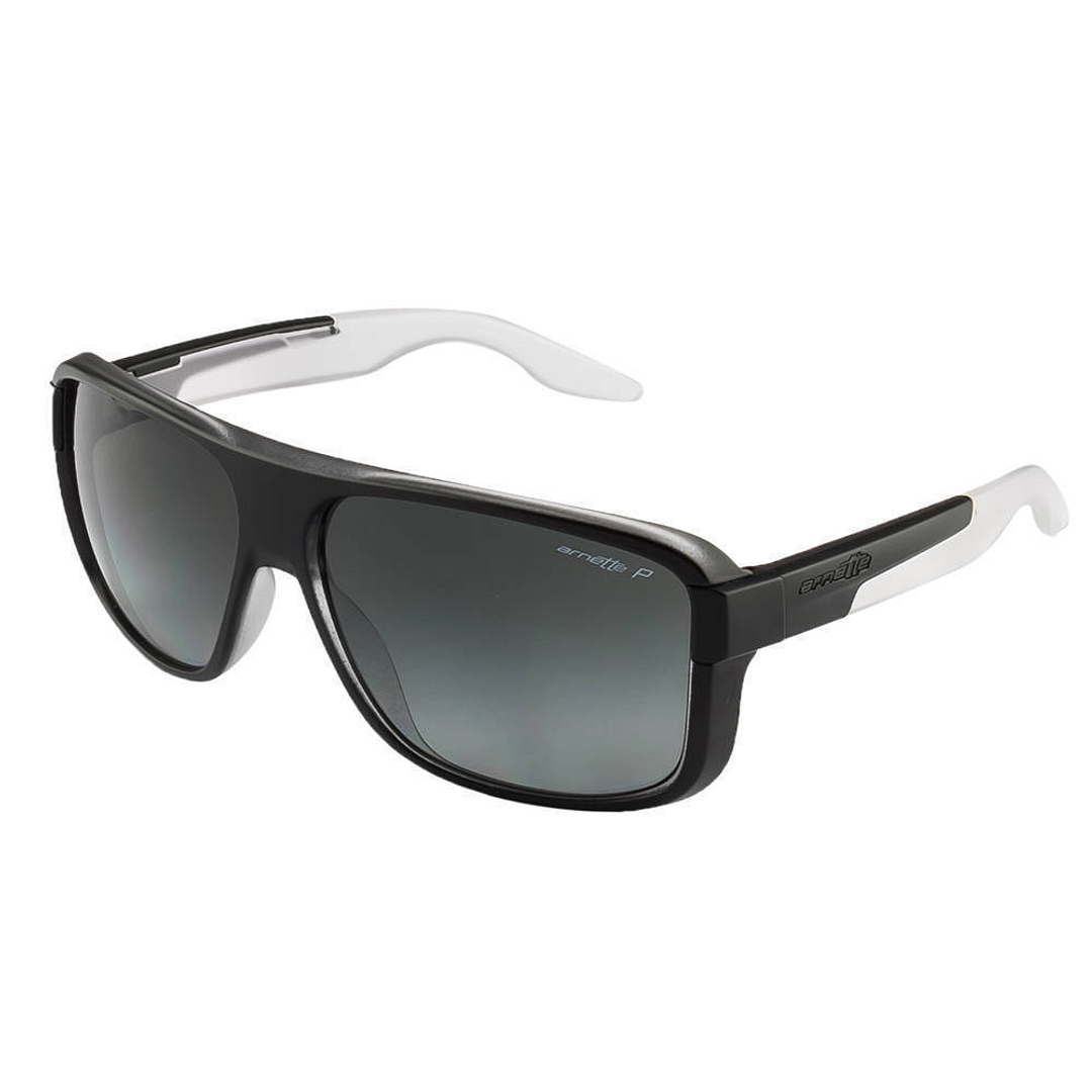 BRANDED Black Transparent Full Rim Round left side