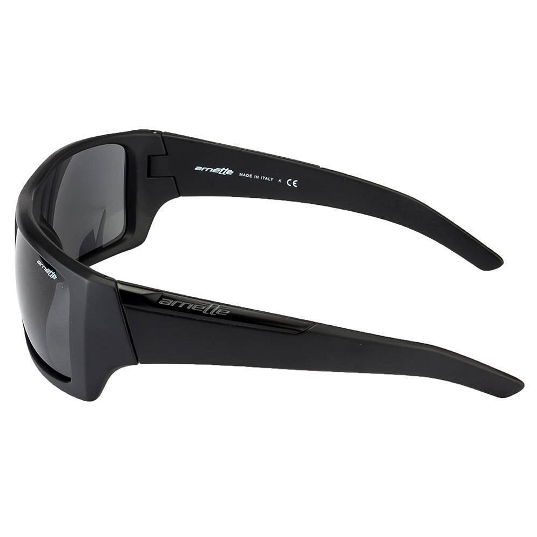 BRANDED Black Full Rim Round left side