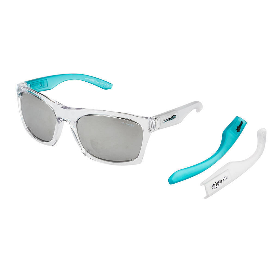 BRANDED White Full Rim Round left side