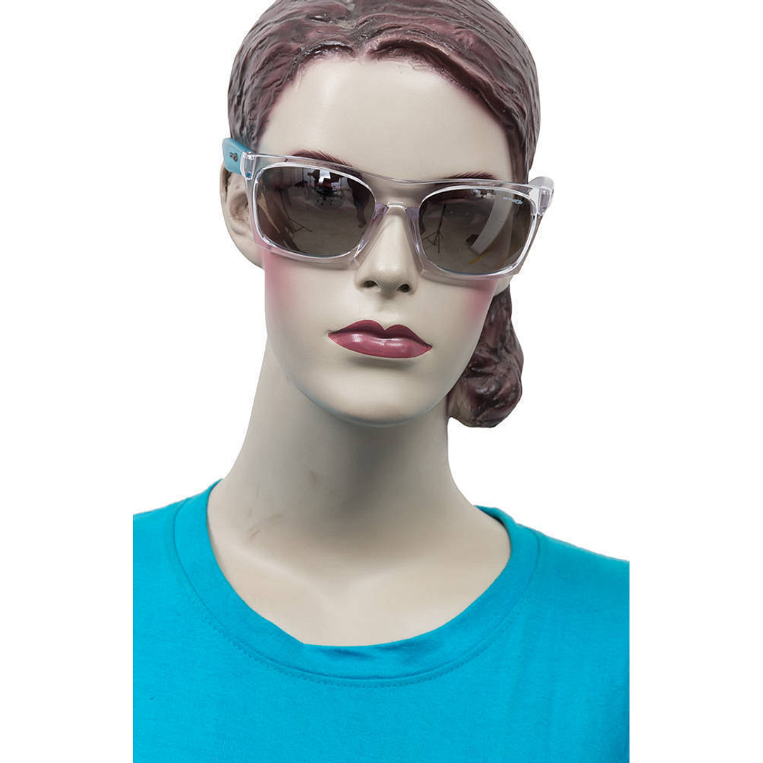 BRANDED White Full Rim Round left side