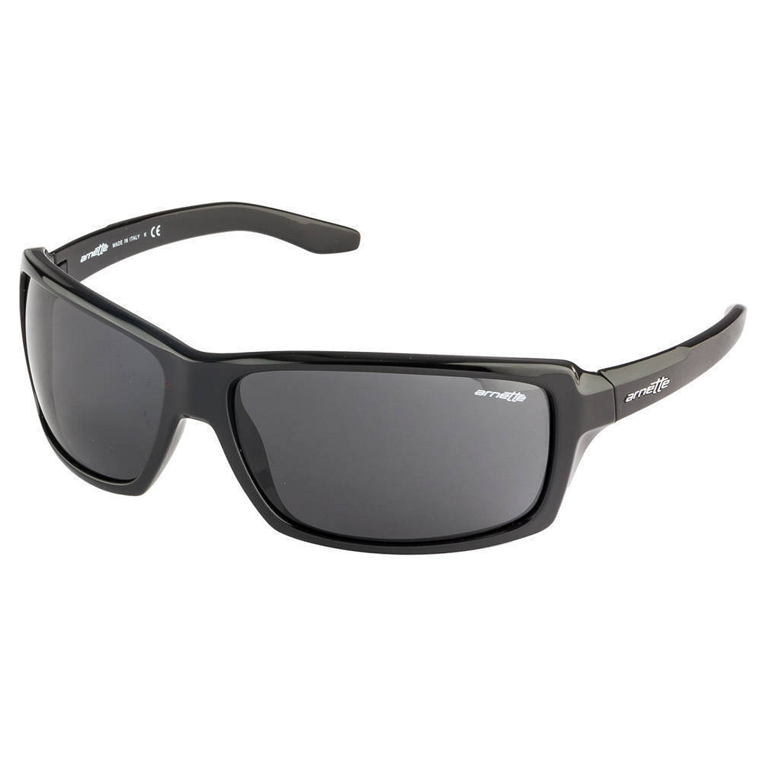 BRANDED Black Full Rim Round left side