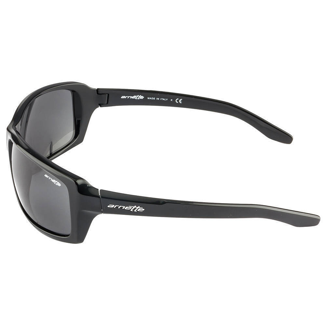 BRANDED Black Full Rim Round left side