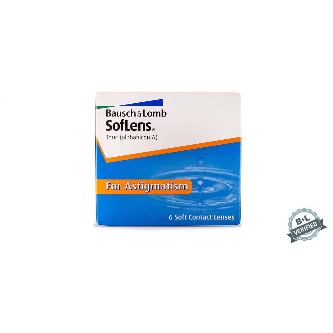 Bausch & Lomb B L Soflens Toric Monthly left side