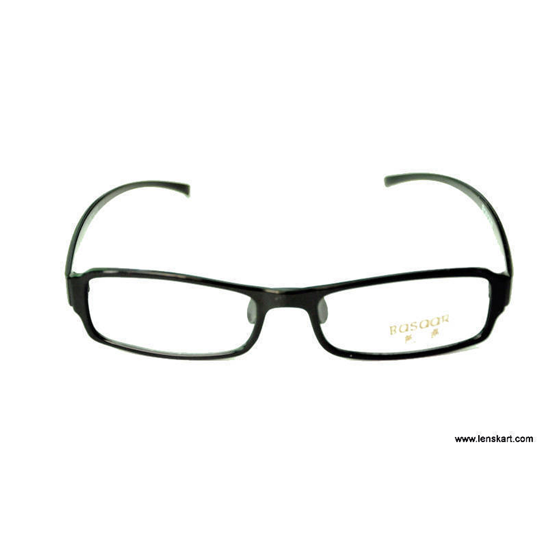 BRANDED Black Full Rim left side