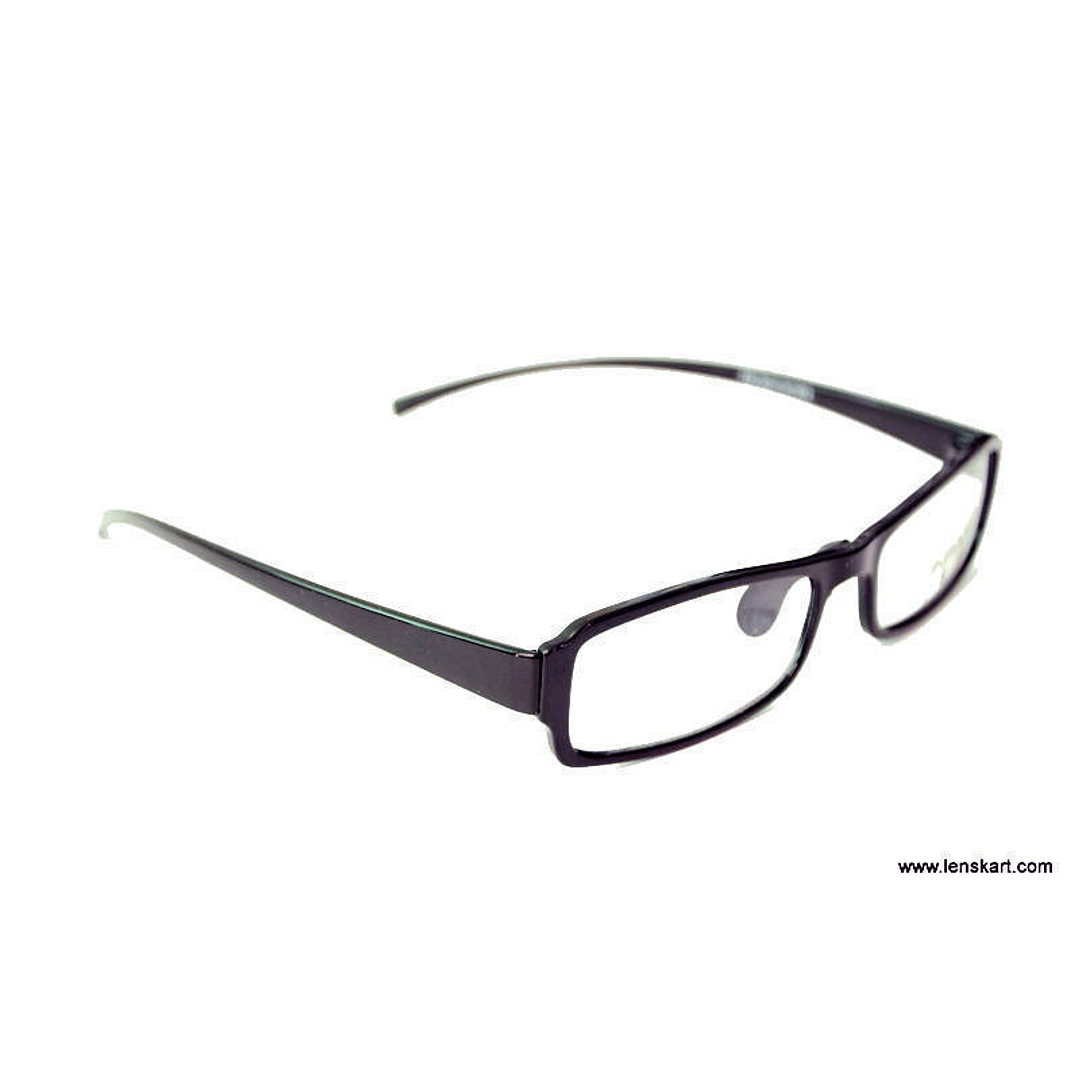 BRANDED Black Full Rim left side