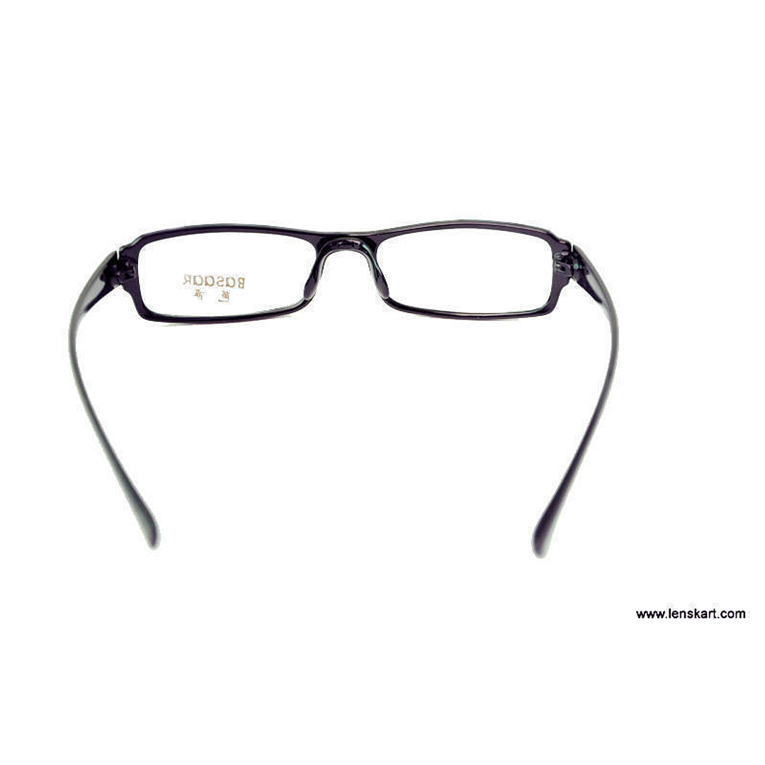 BRANDED Black Full Rim left side