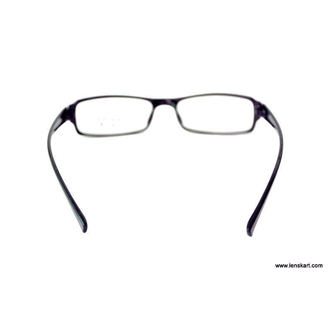BRANDED Black Full Rim left side
