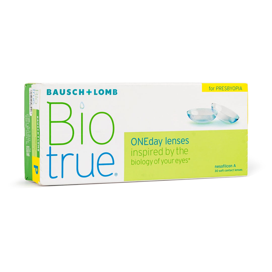 Bausch & Lomb B L Bio True for Presbyopia Daily left side