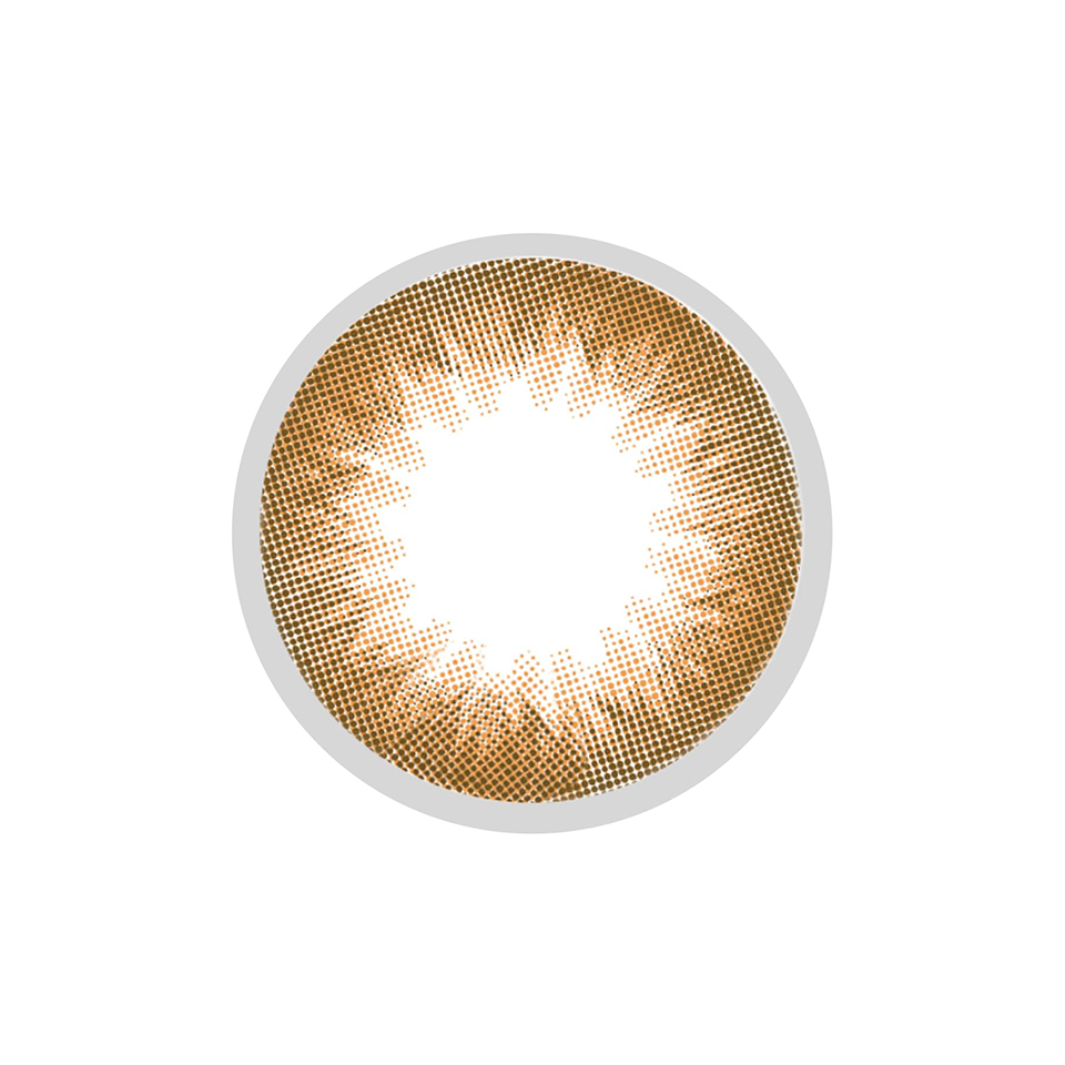Bausch & Lomb B L Lacelle Mellow Brown Daily right side