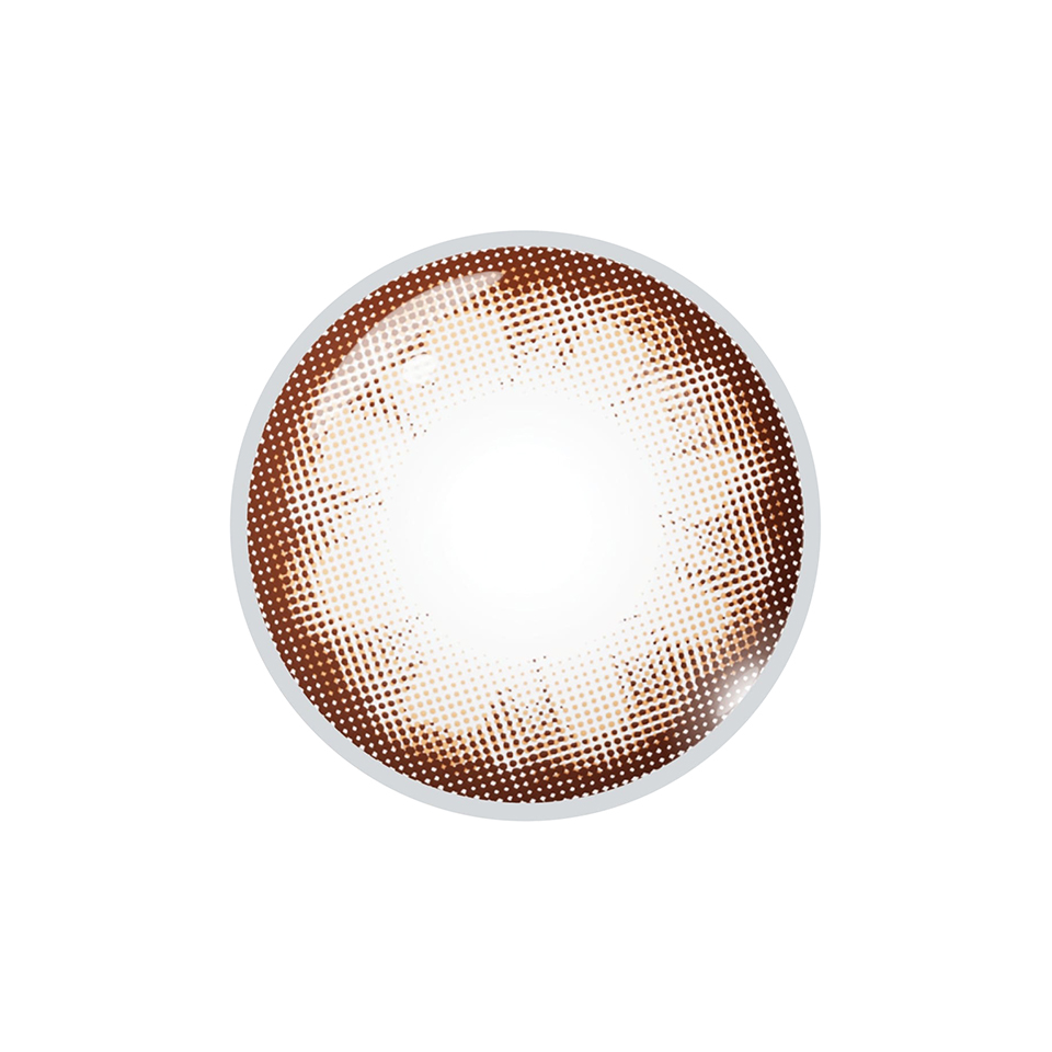 Bausch & Lomb B L Lacelle Merry Mocha Daily right side