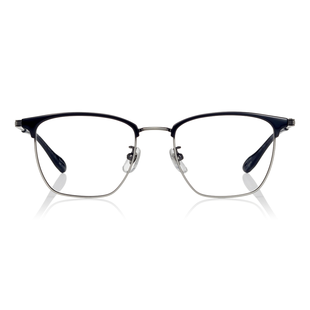 BACK in BLACK Black Full Rim Wellington right side