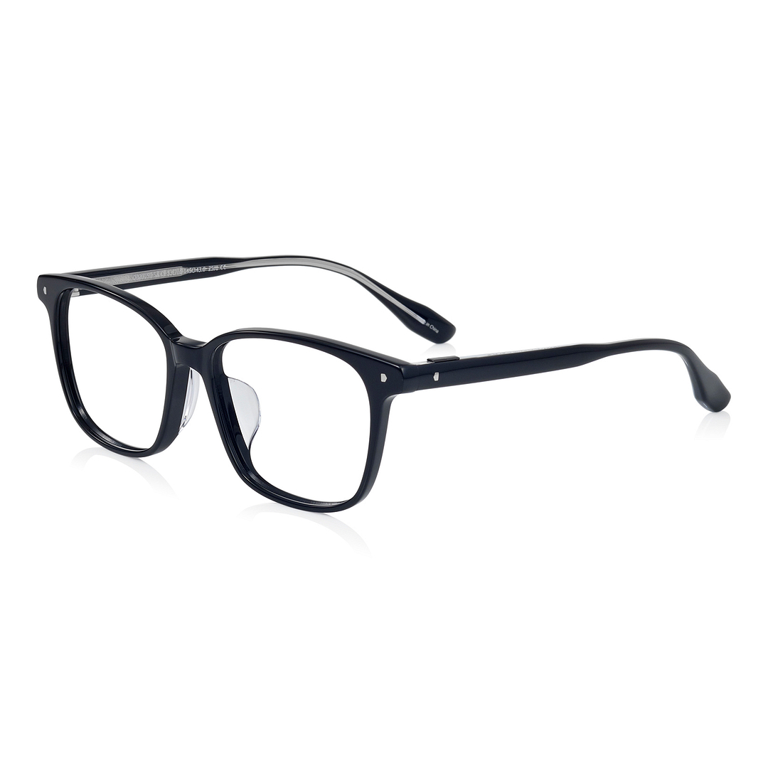 BACK in BLACK Black Full Rim Wellington left side