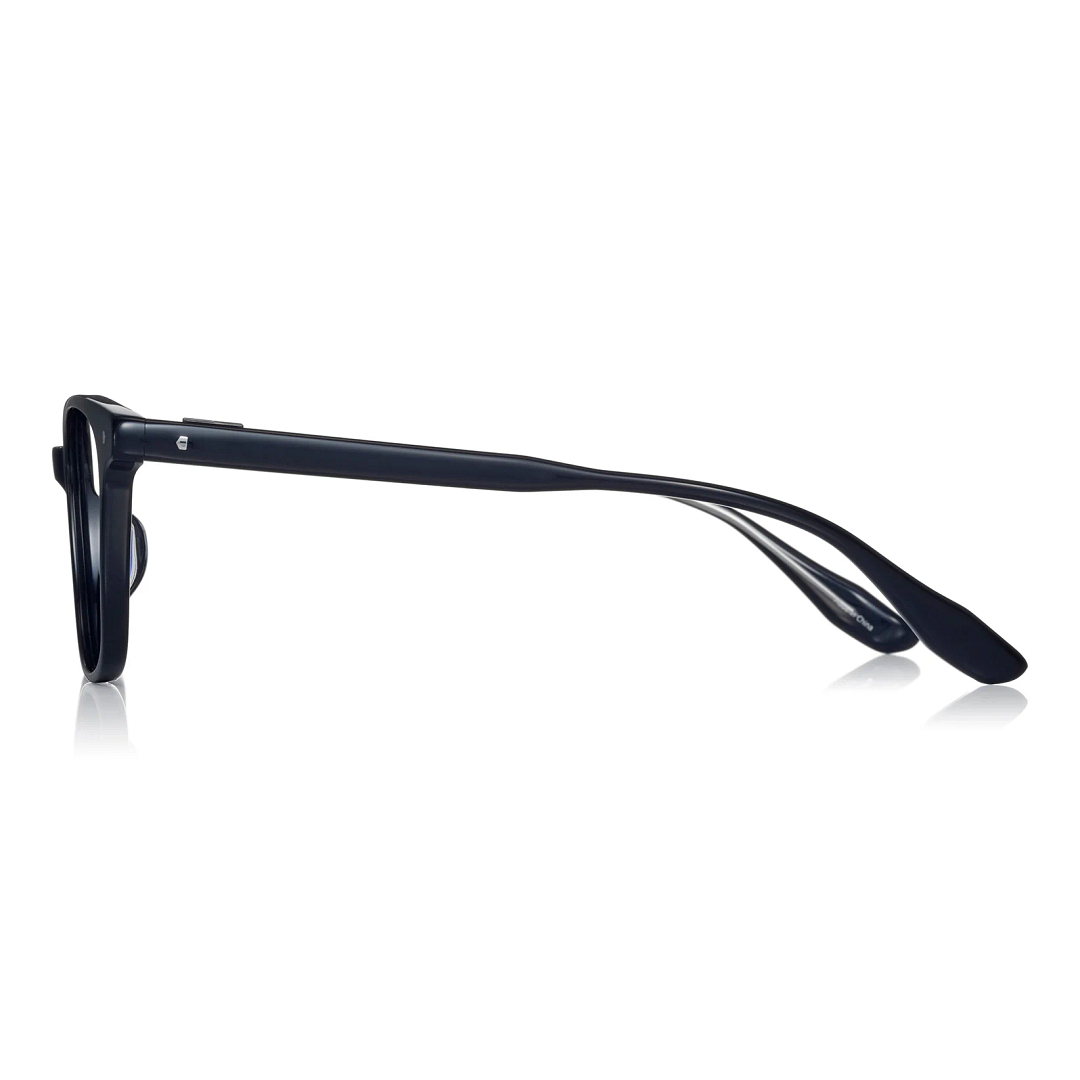 BACK in BLACK Black Full Rim Wellington left side